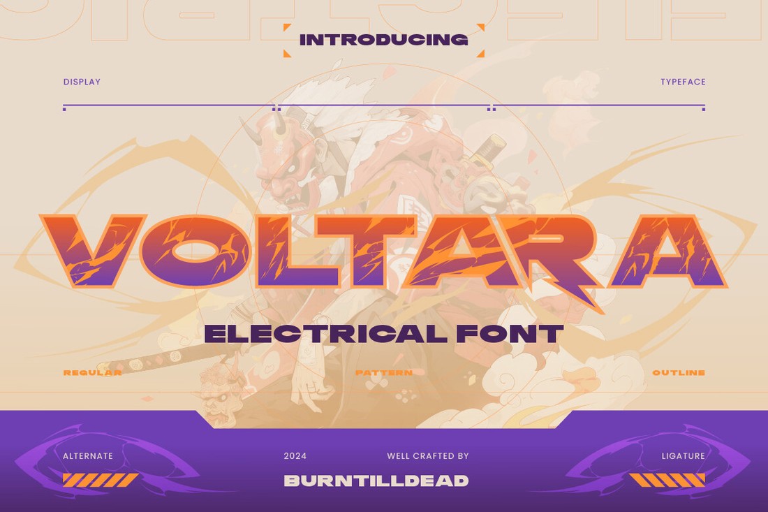 フォント Voltara