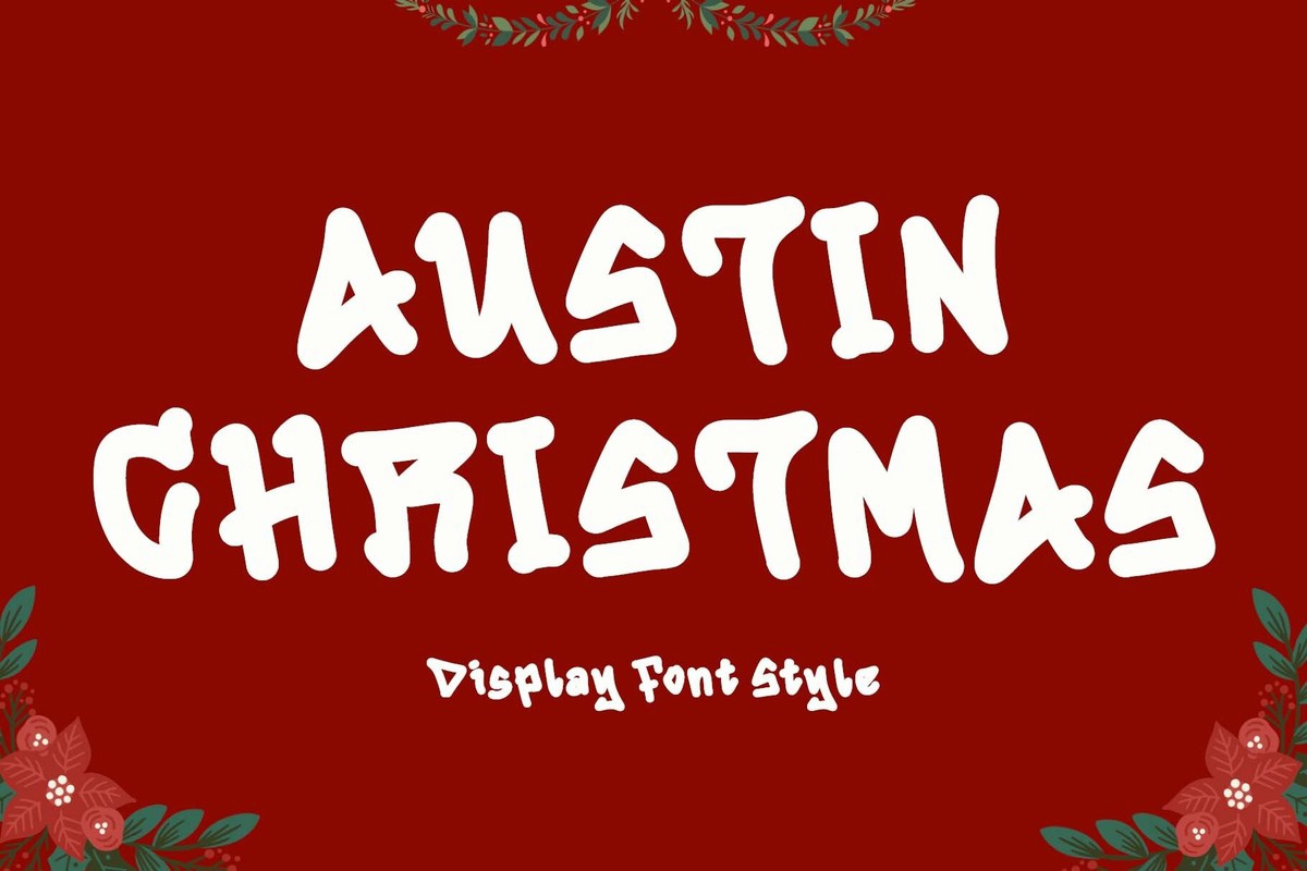 フォント Austin Christmas
