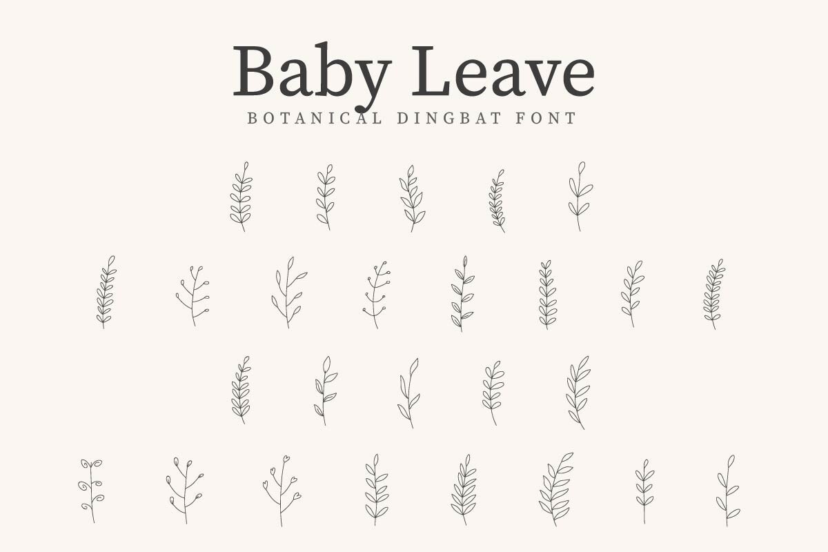 フォント BabyLeave