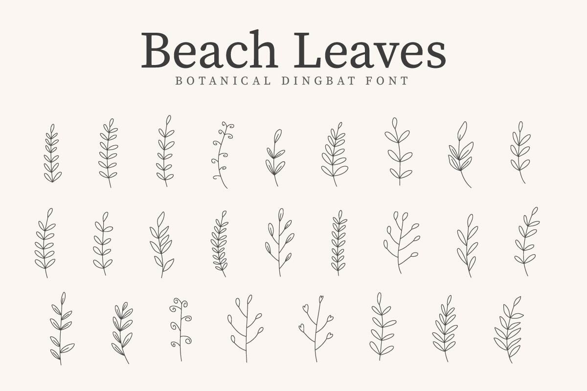 フォント BeachLeave