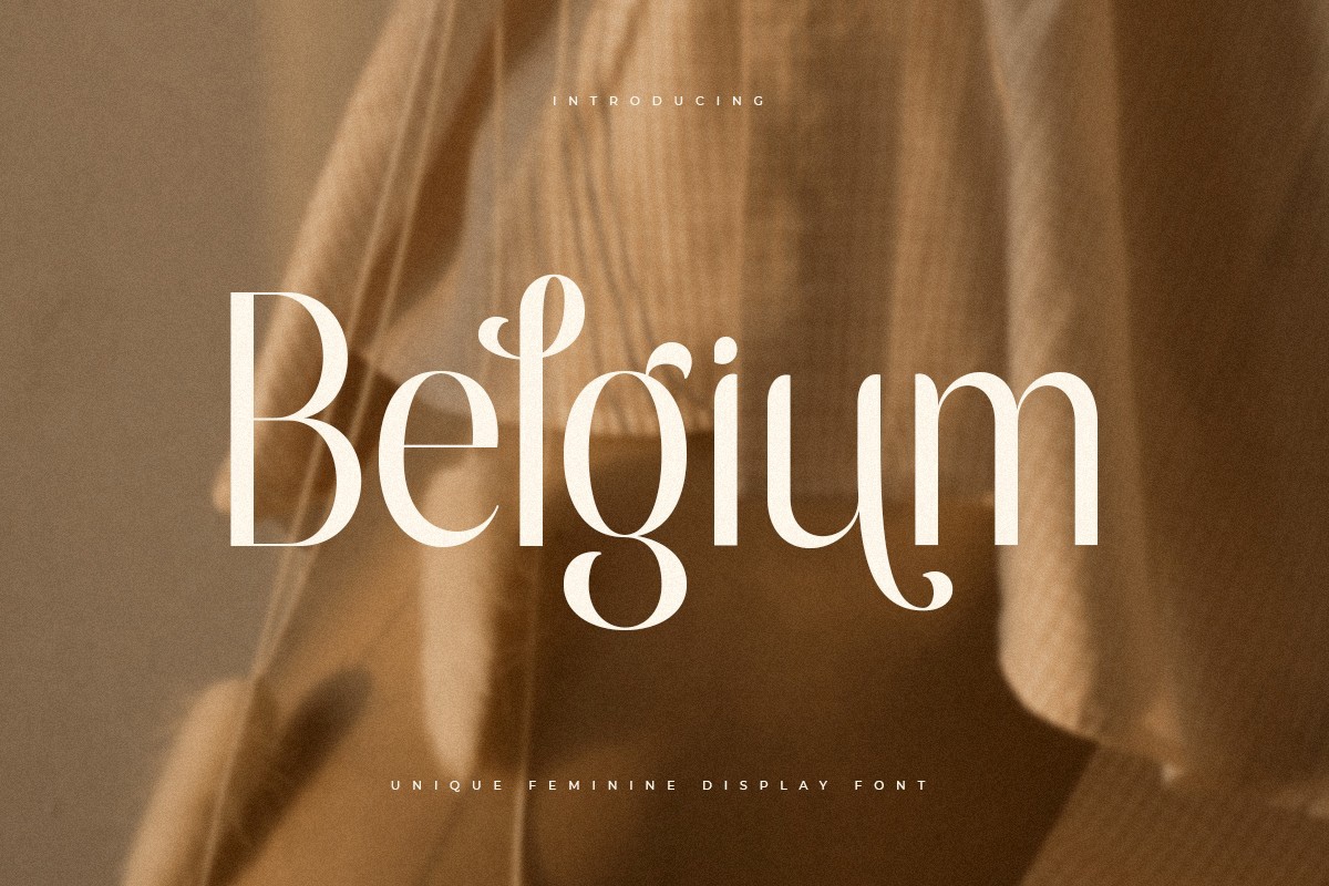 フォント Belgium