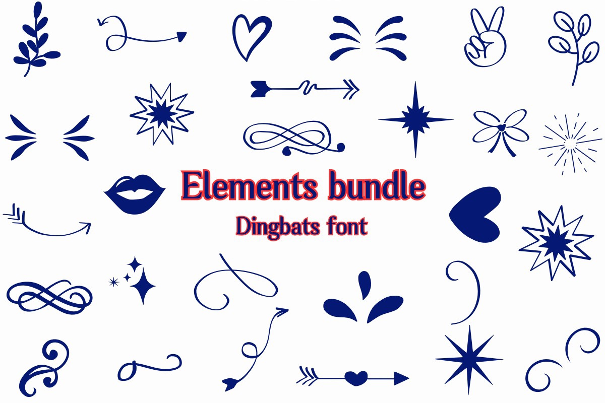 フォント Elements Bundle