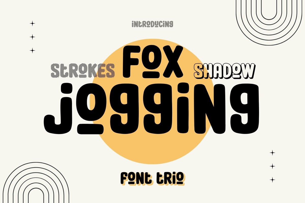 フォント Fox Jogging