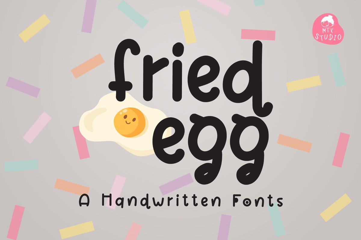 フォント FriedEGG