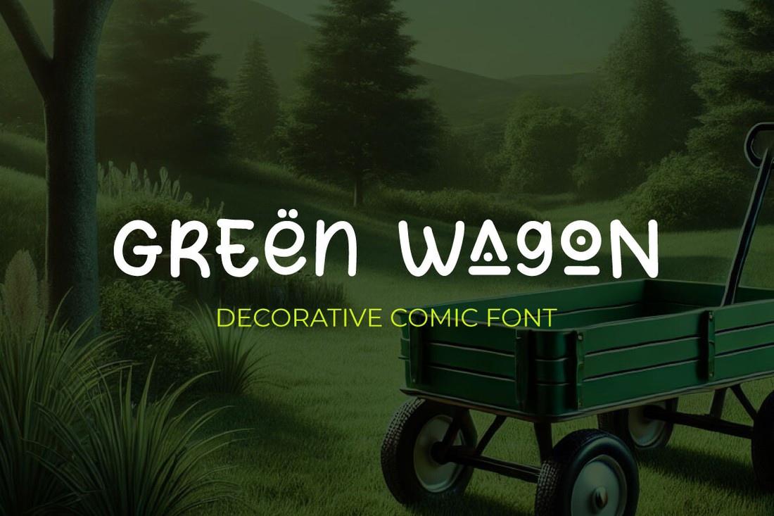 フォント Green Wagon