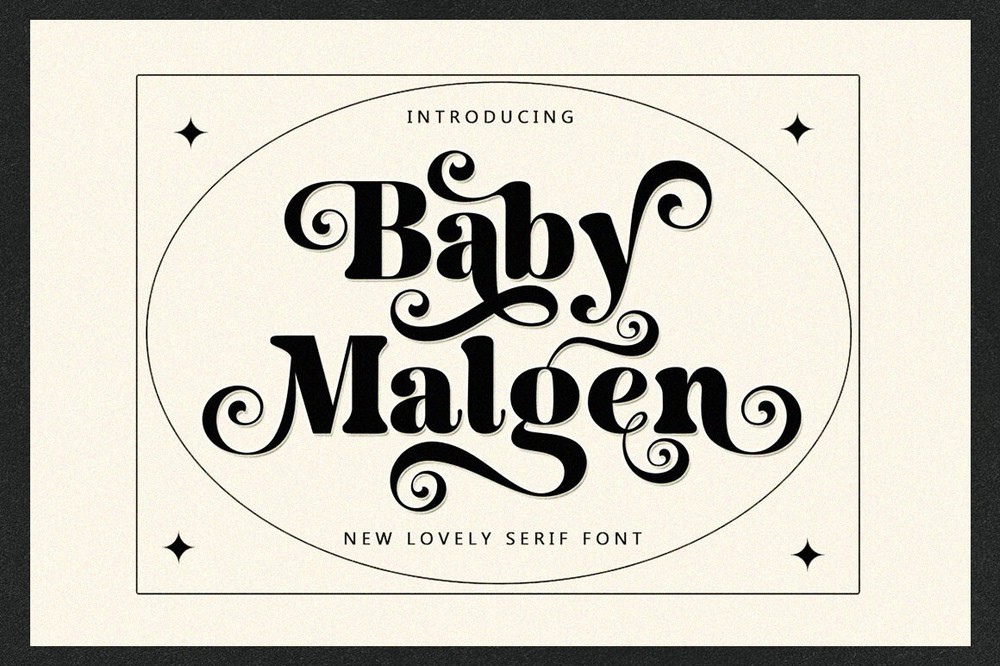フォント Baby Malgen