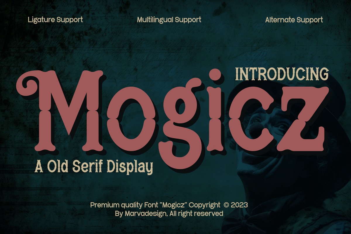 フォント Mogicz
