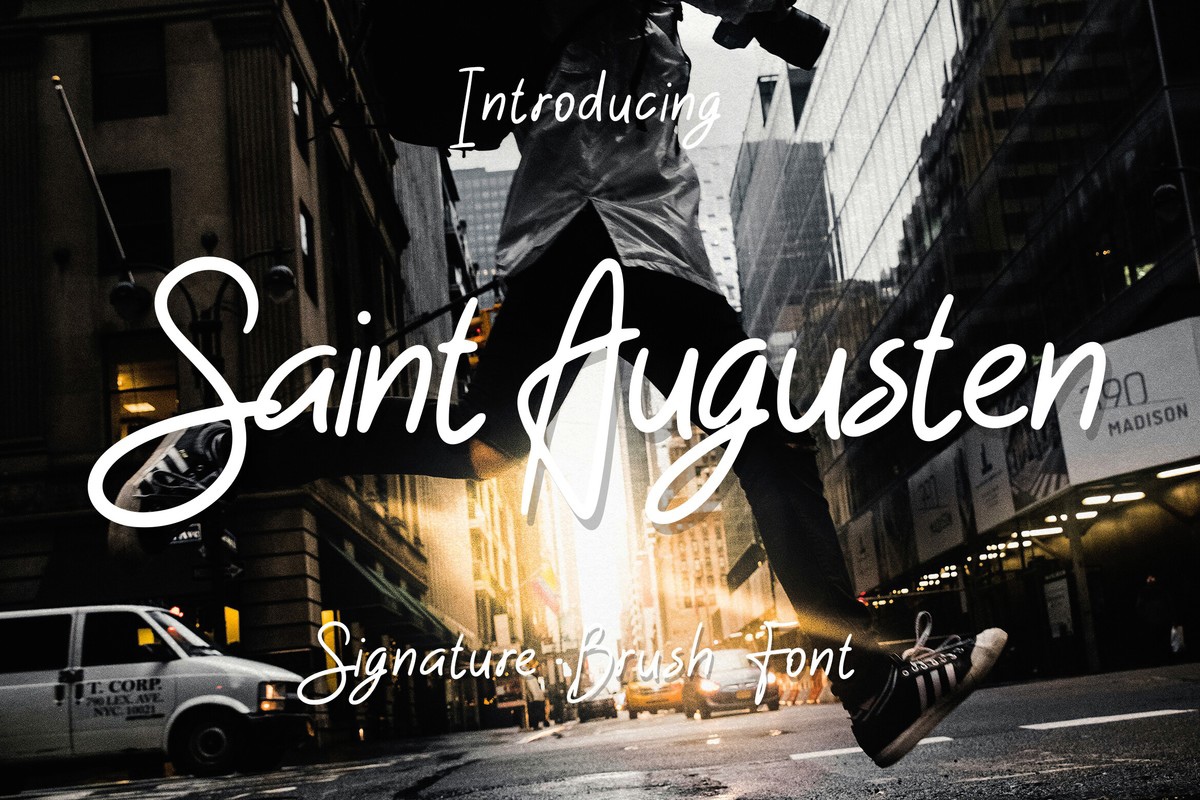フォント Saint Augusten