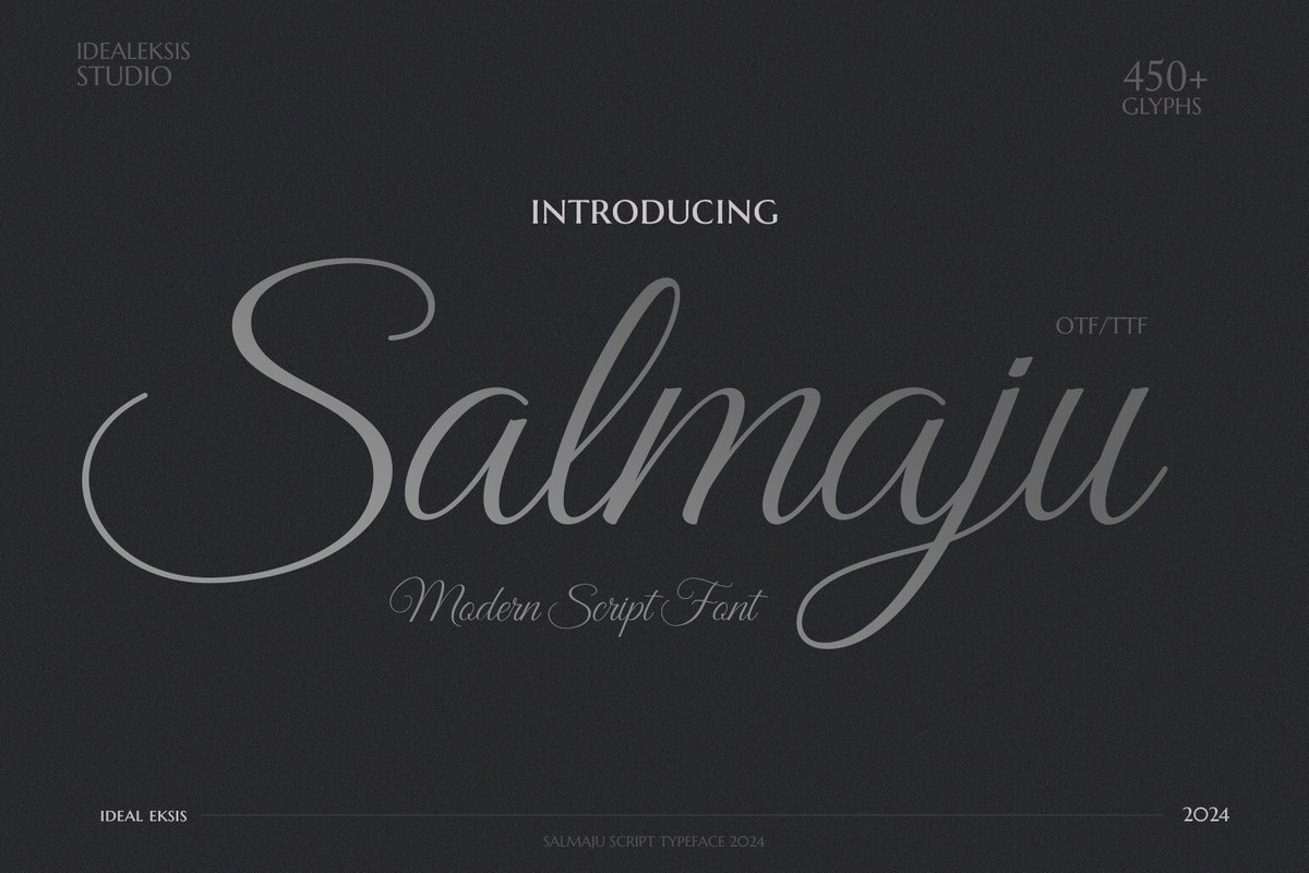 フォント Salmaju