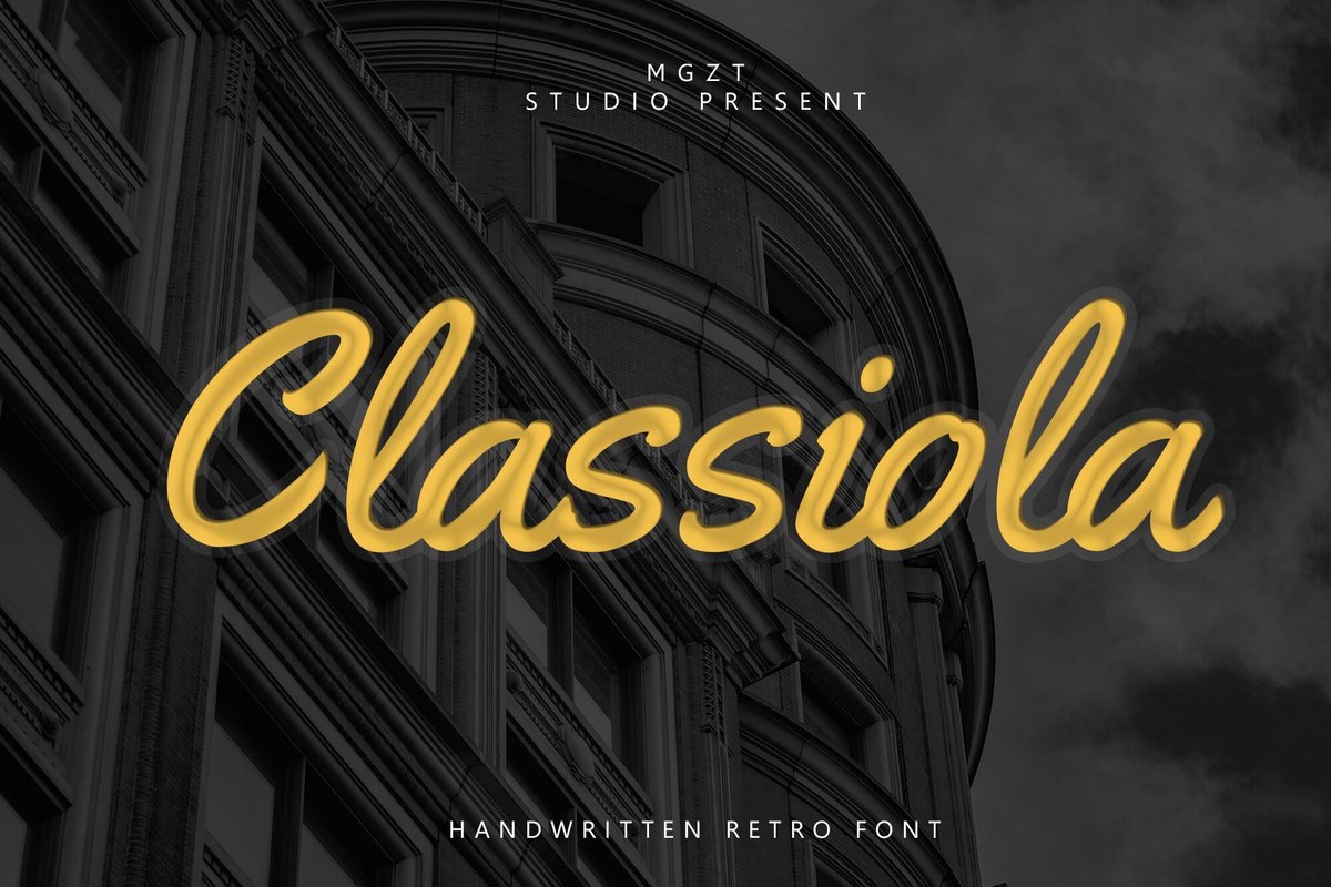 フォント Classiola