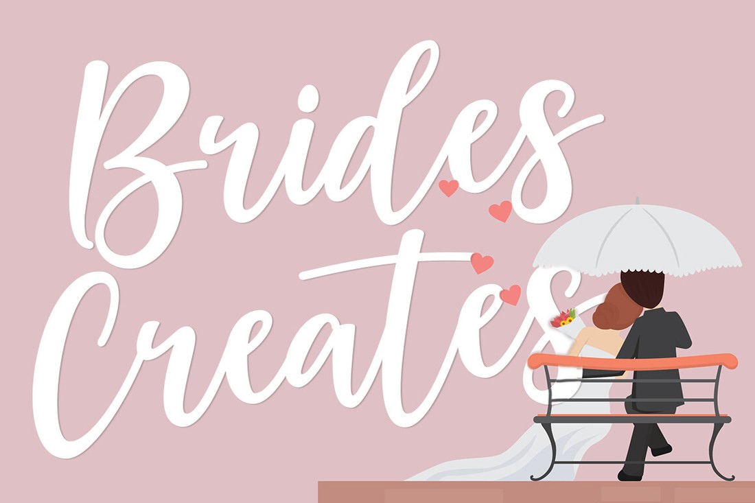 フォント Brides Creates