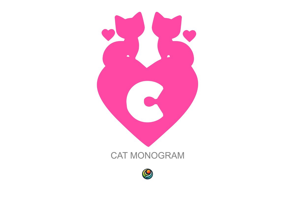 フォント Cat Monogram
