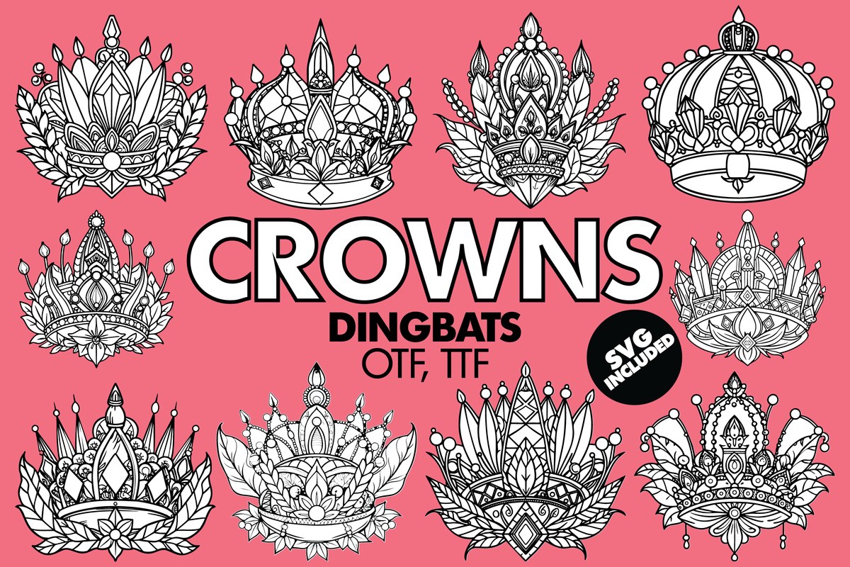 フォント Crowns 2