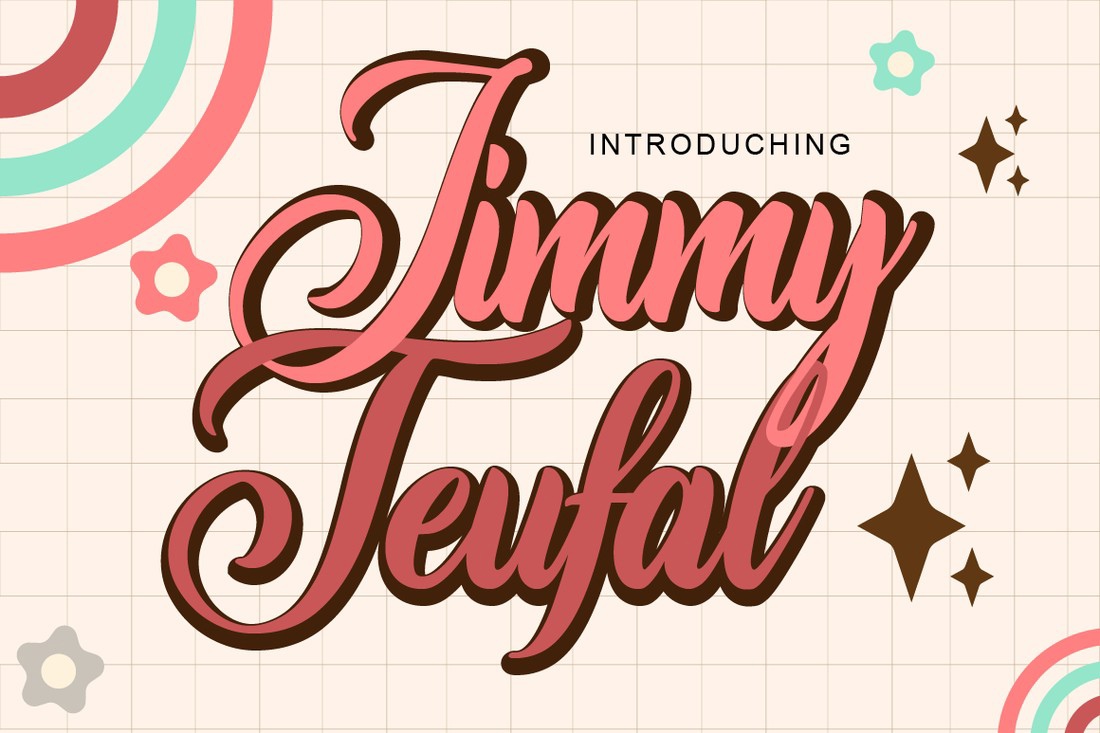 フォント Jimmy Teufal