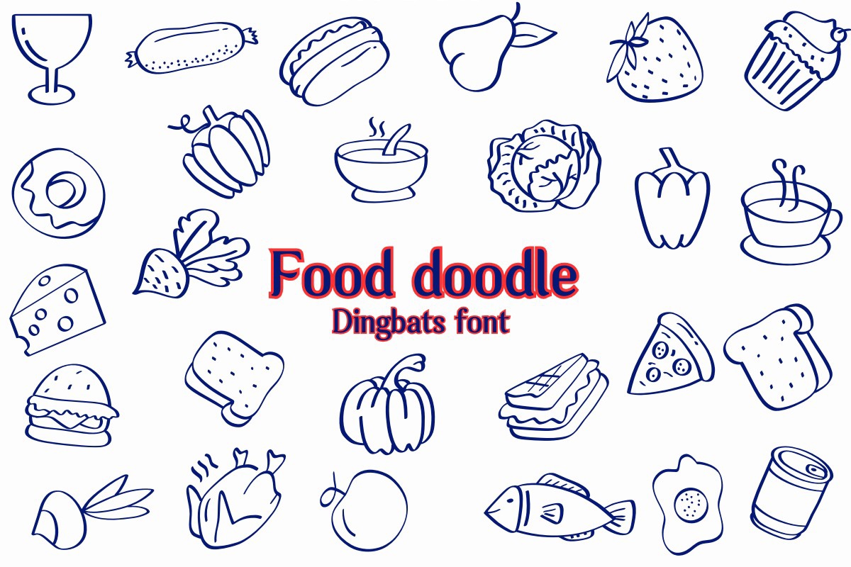 フォント Food Doodle