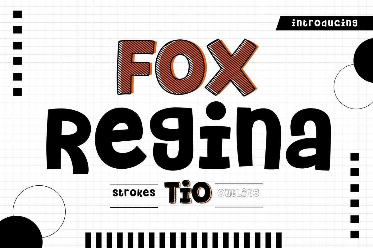 フォント Fox Regina