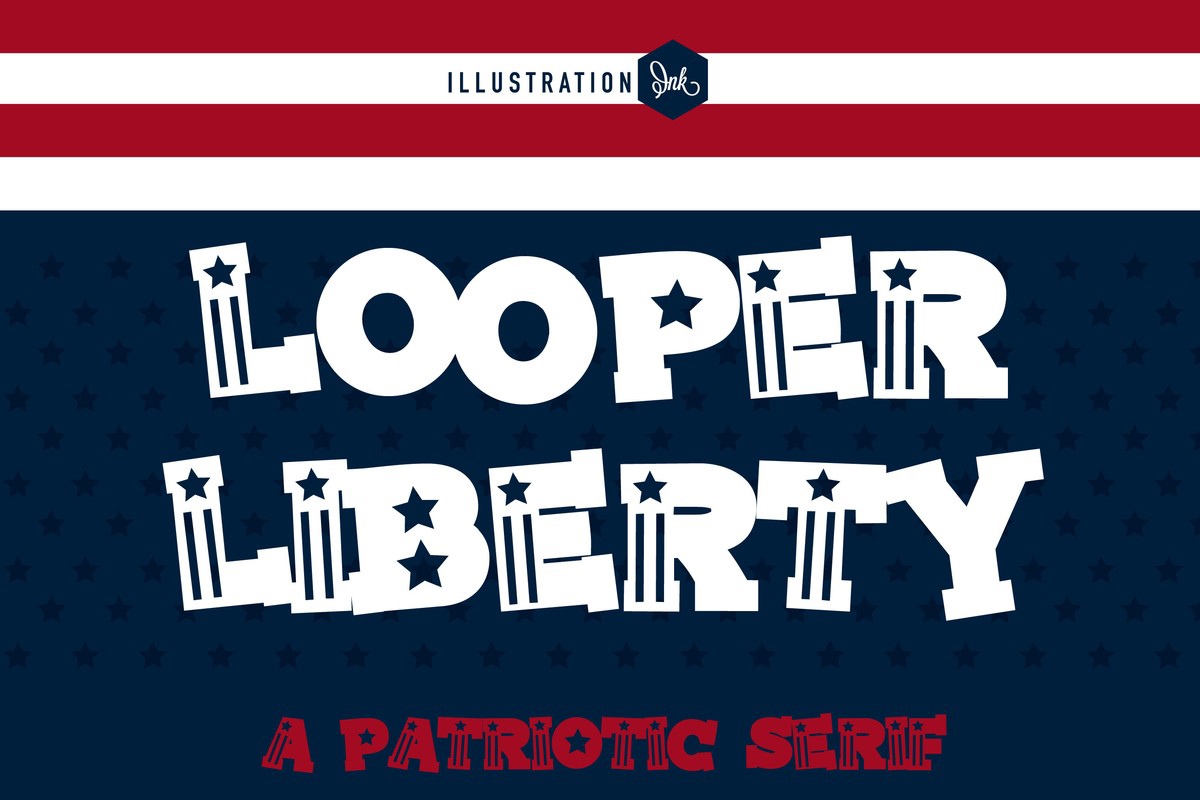 フォント ZP Looper Liberty