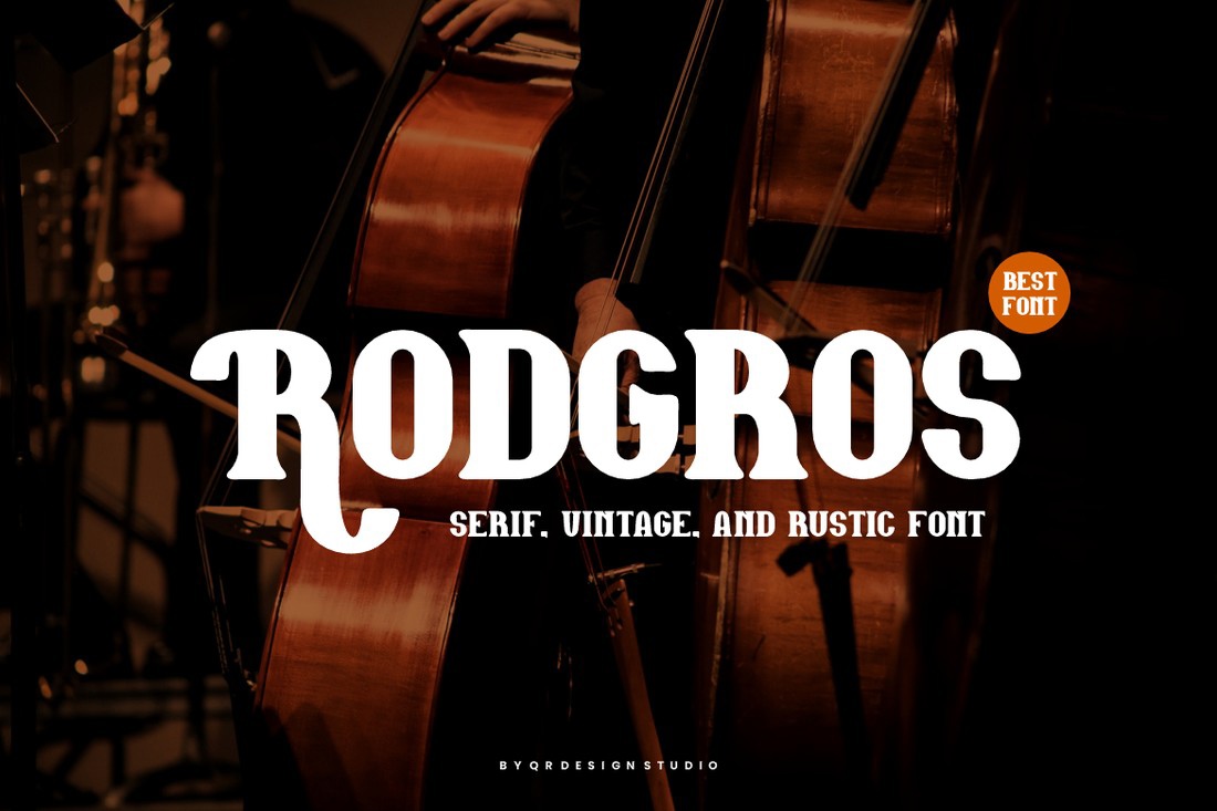 フォント Rodgros