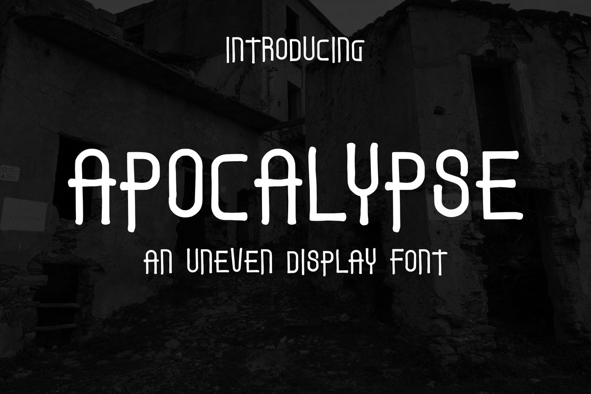 フォント Apocalypse