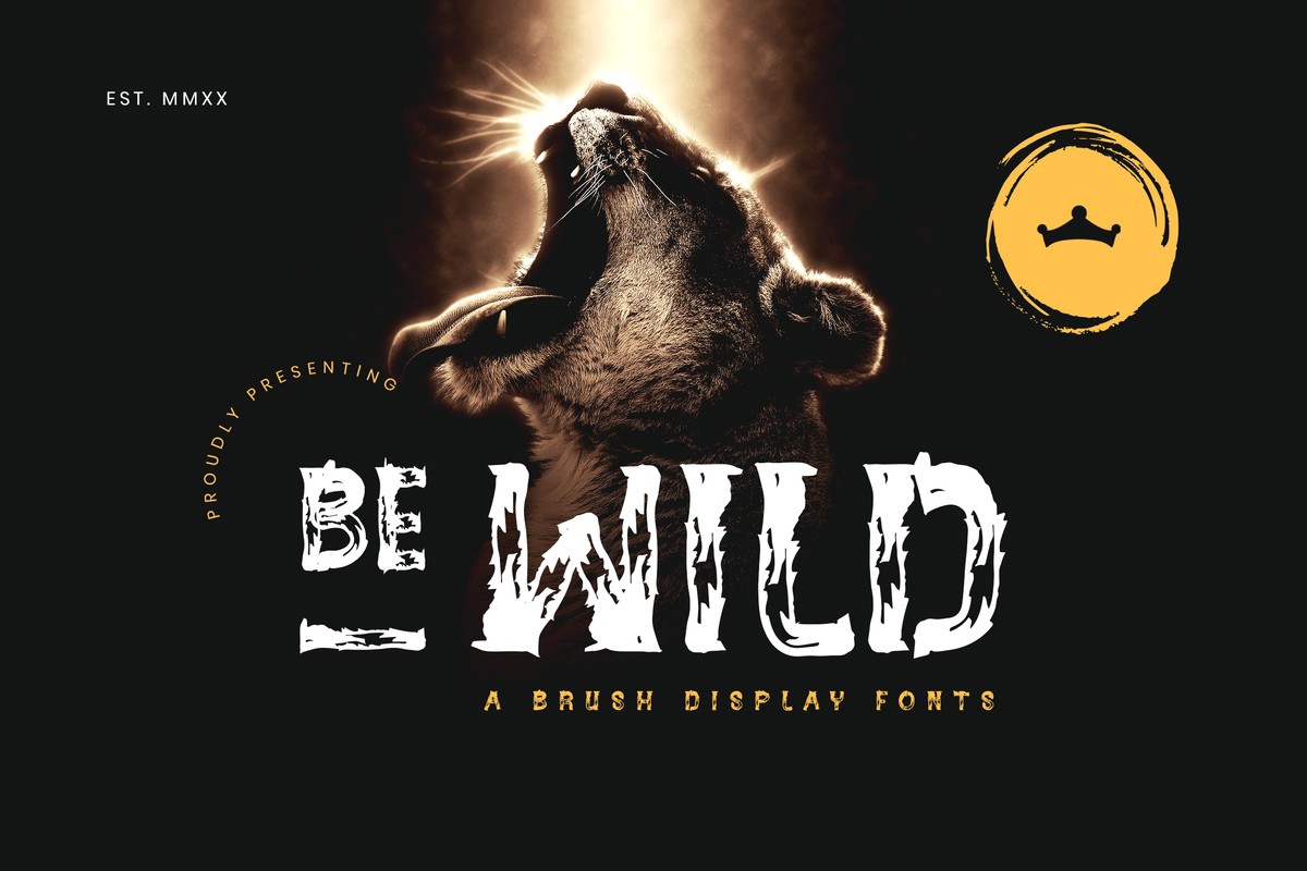 フォント Be Wild