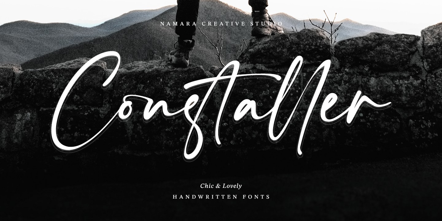 フォント Constaller