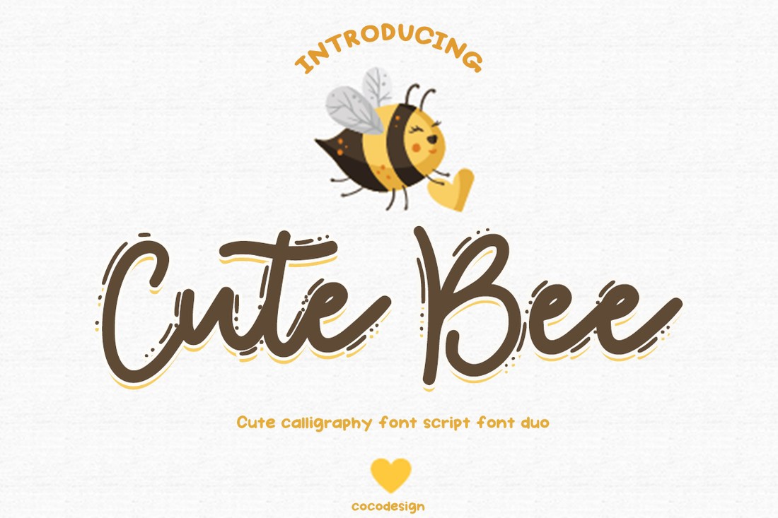 フォント Cute Bee