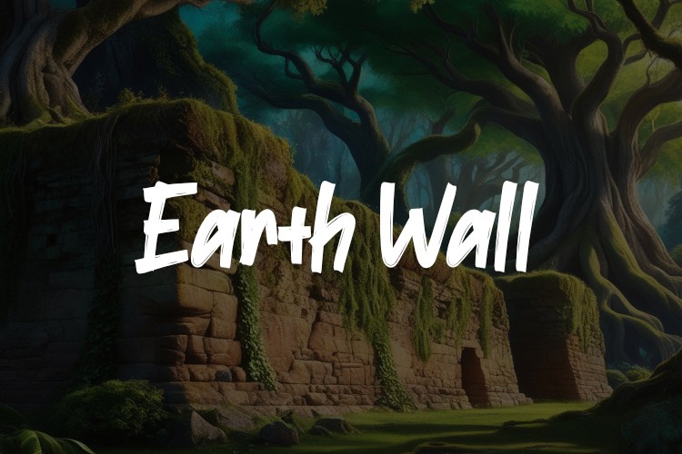 フォント Earth Wall