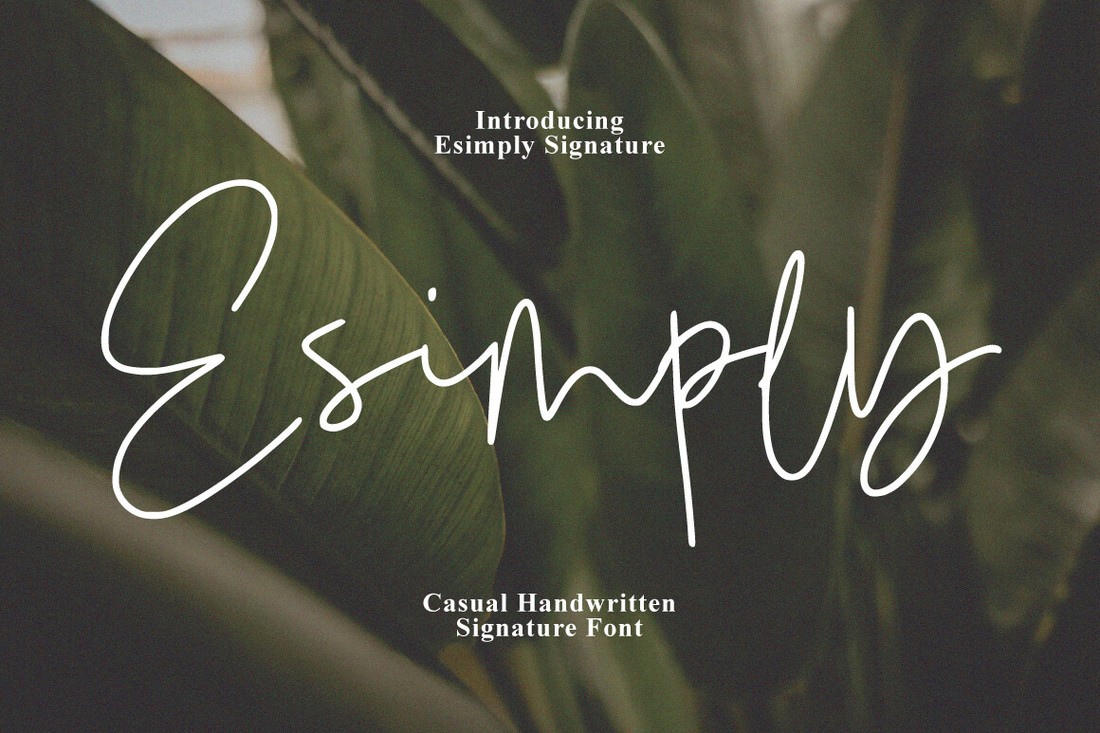 フォント Esimply