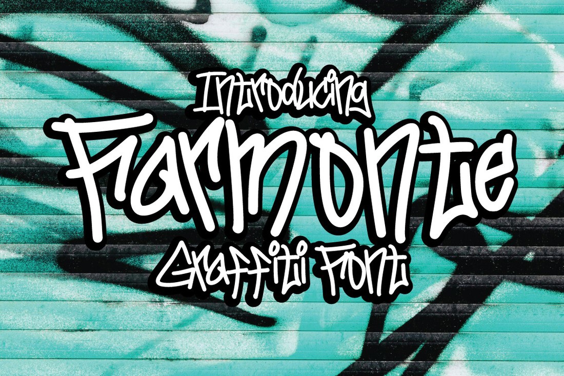 フォント Farmonte Graffiti