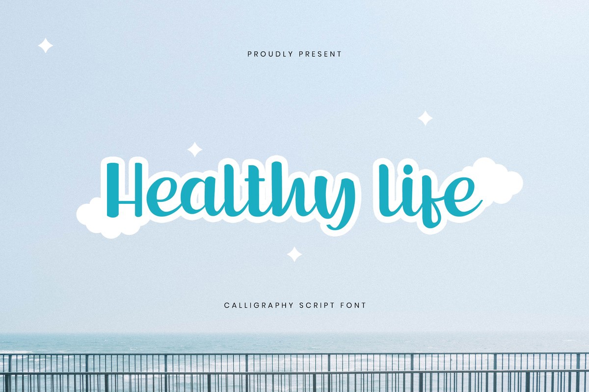 フォント Healthy Life