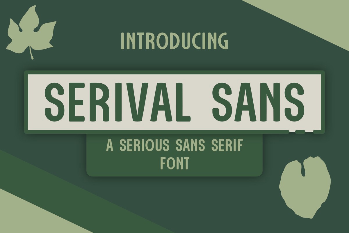 フォント Serival Sans