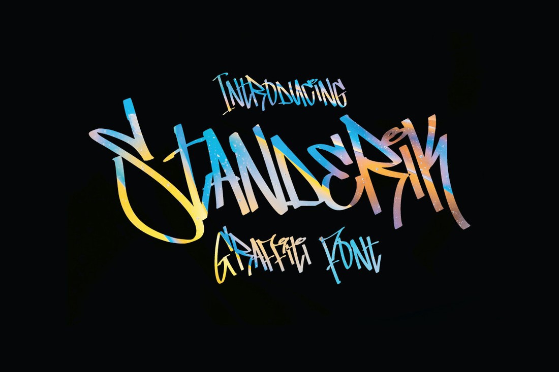 フォント Standerik Graffiti
