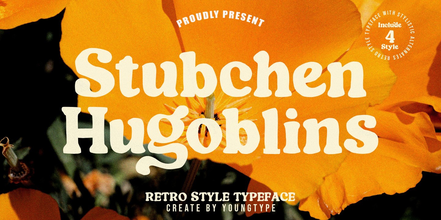 フォント Stubchen Hugoblins