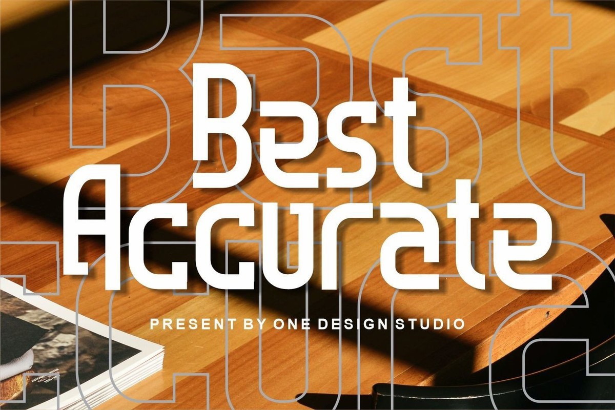 フォント Best Accurate
