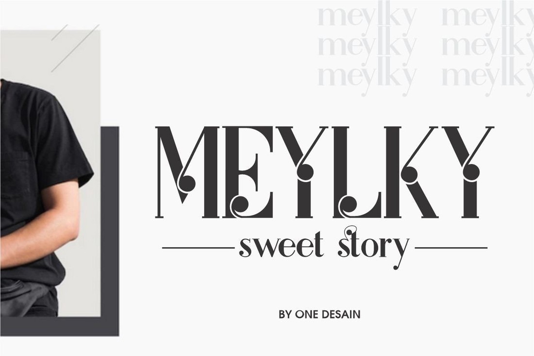 フォント Meylky