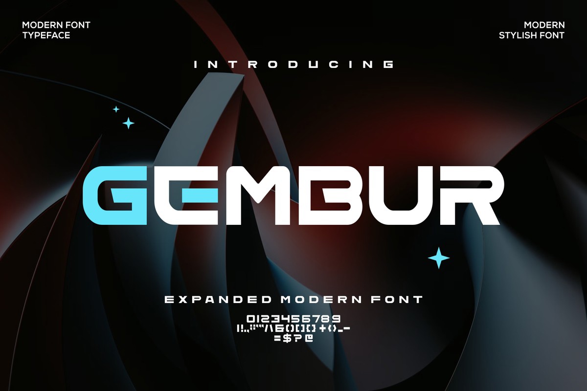 フォント Gembur
