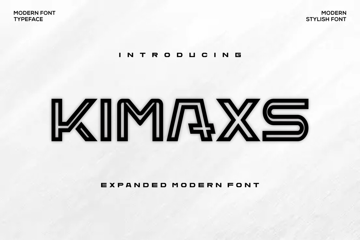 フォント Kimaxs