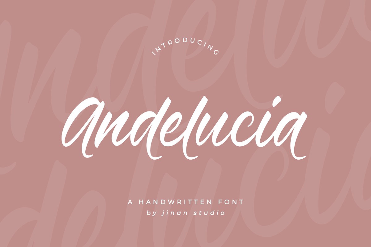 フォント Andelucia