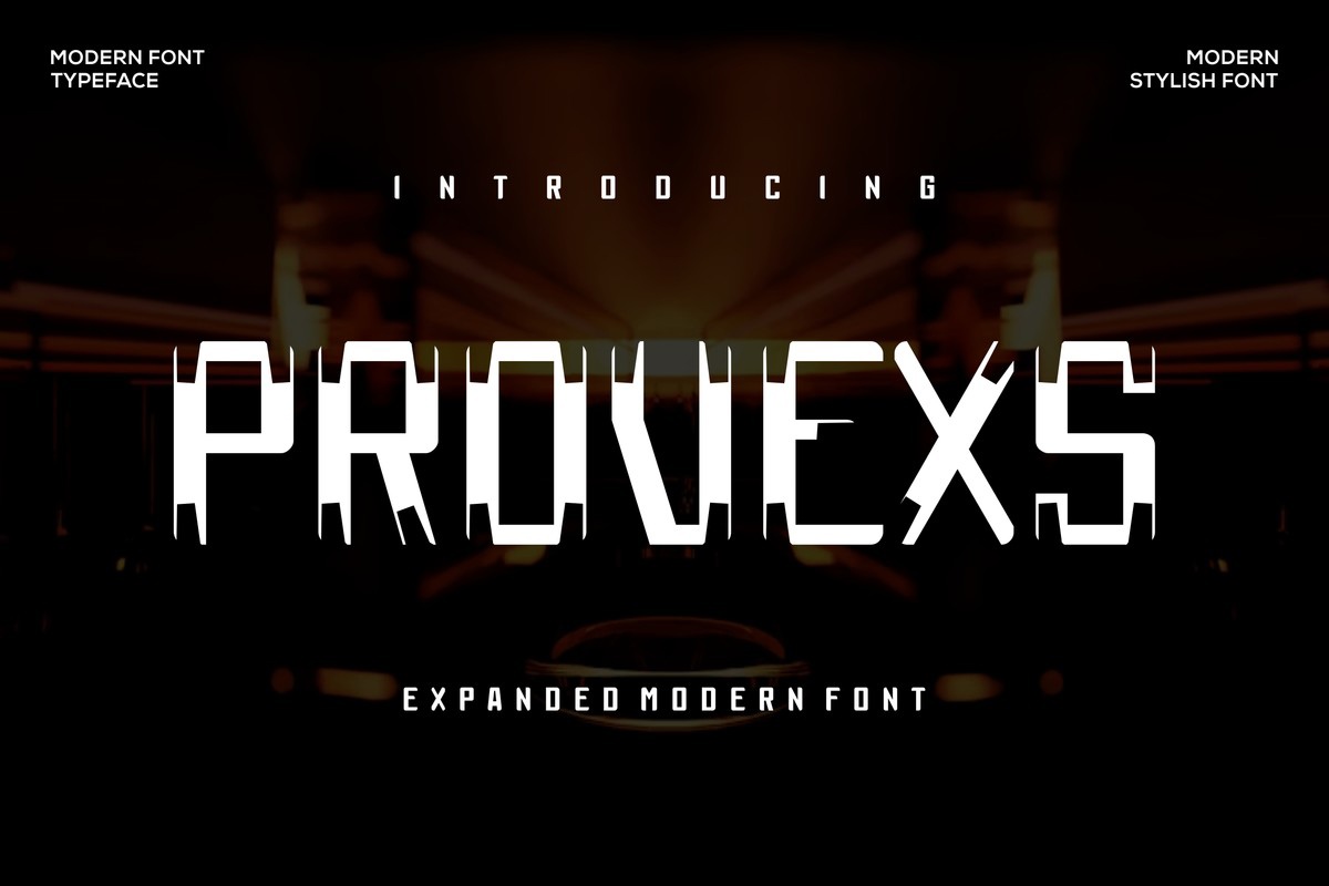 フォント Provexs