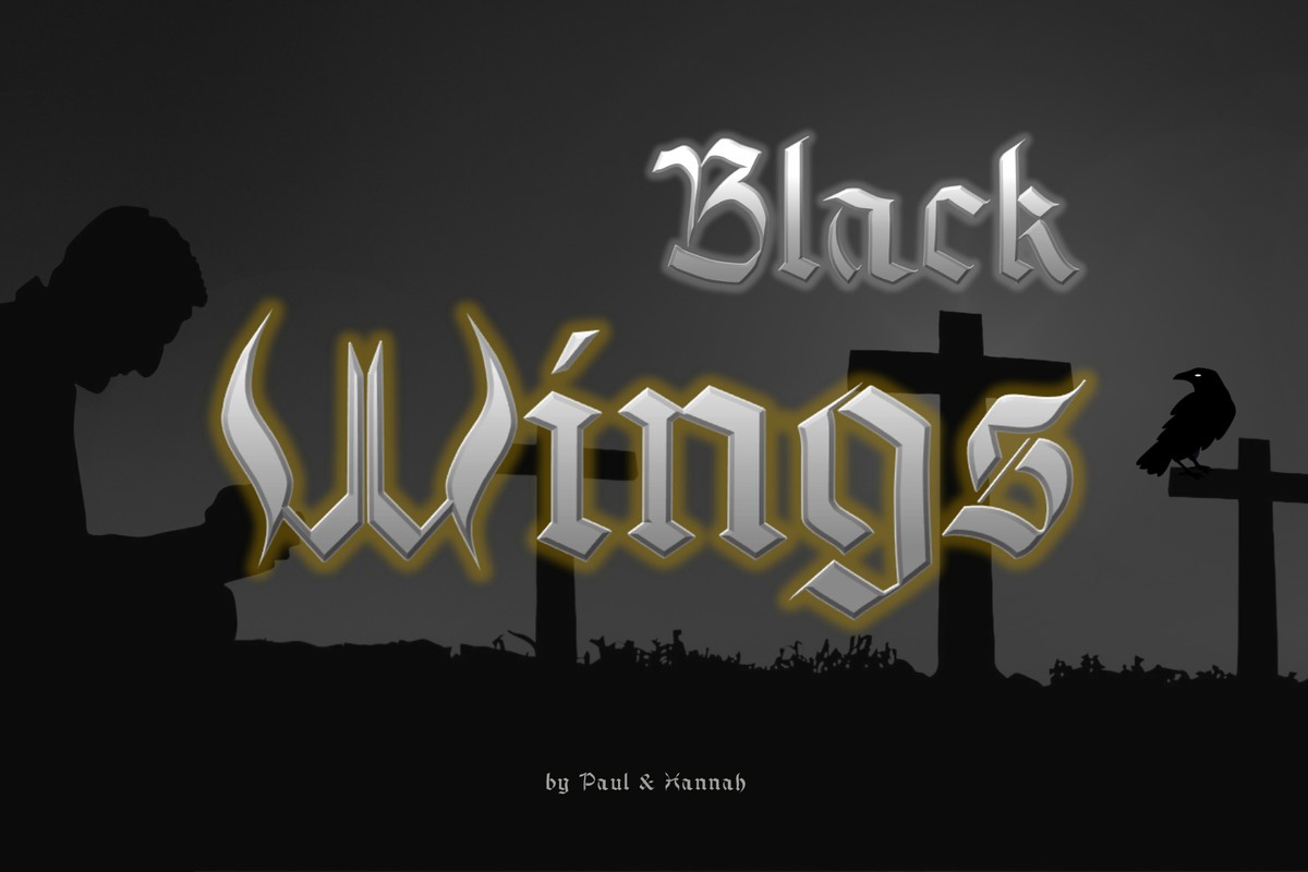 フォント Black Wings