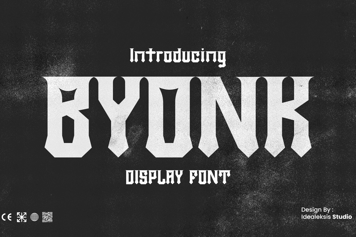 フォント Byonk
