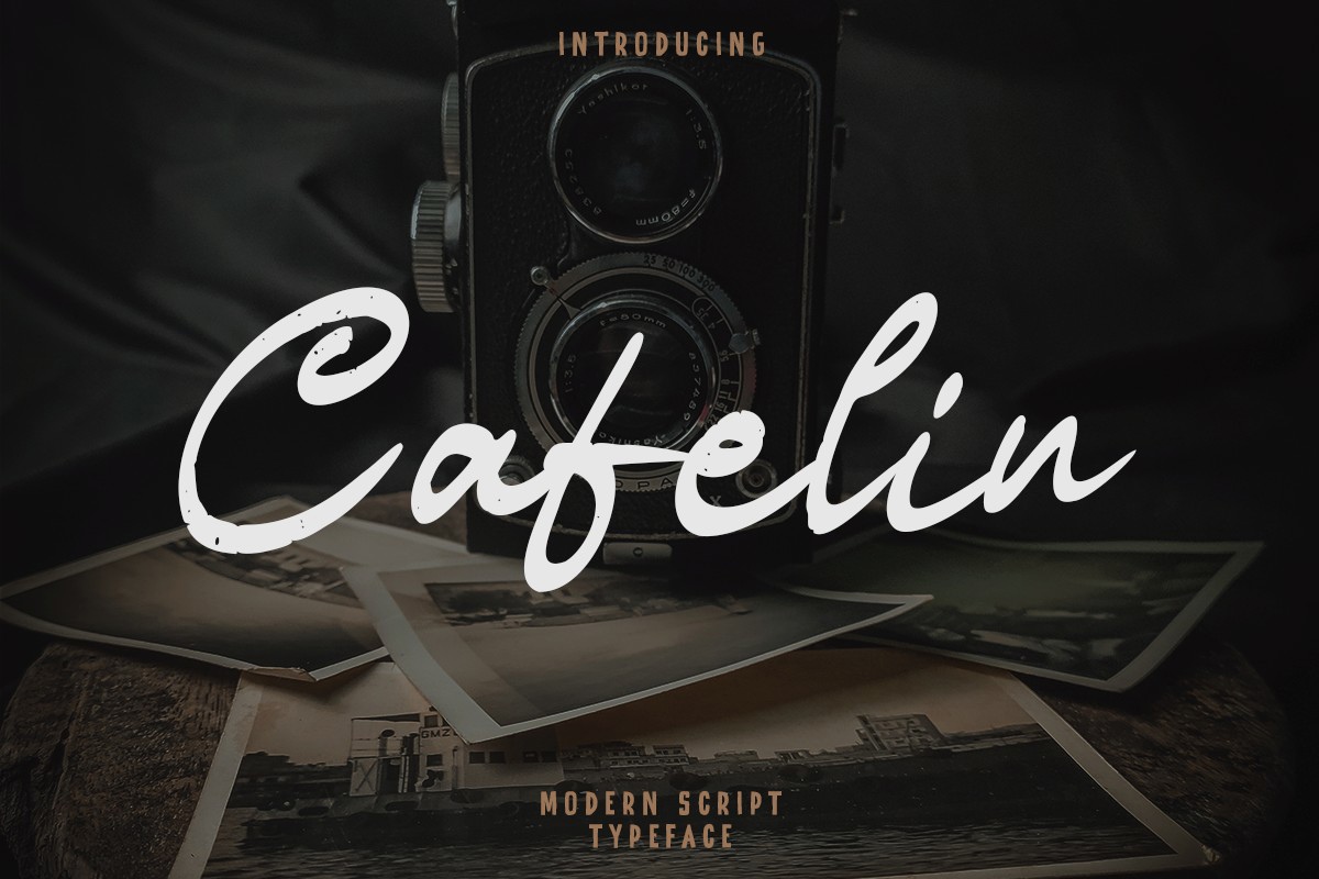 フォント Cafelin