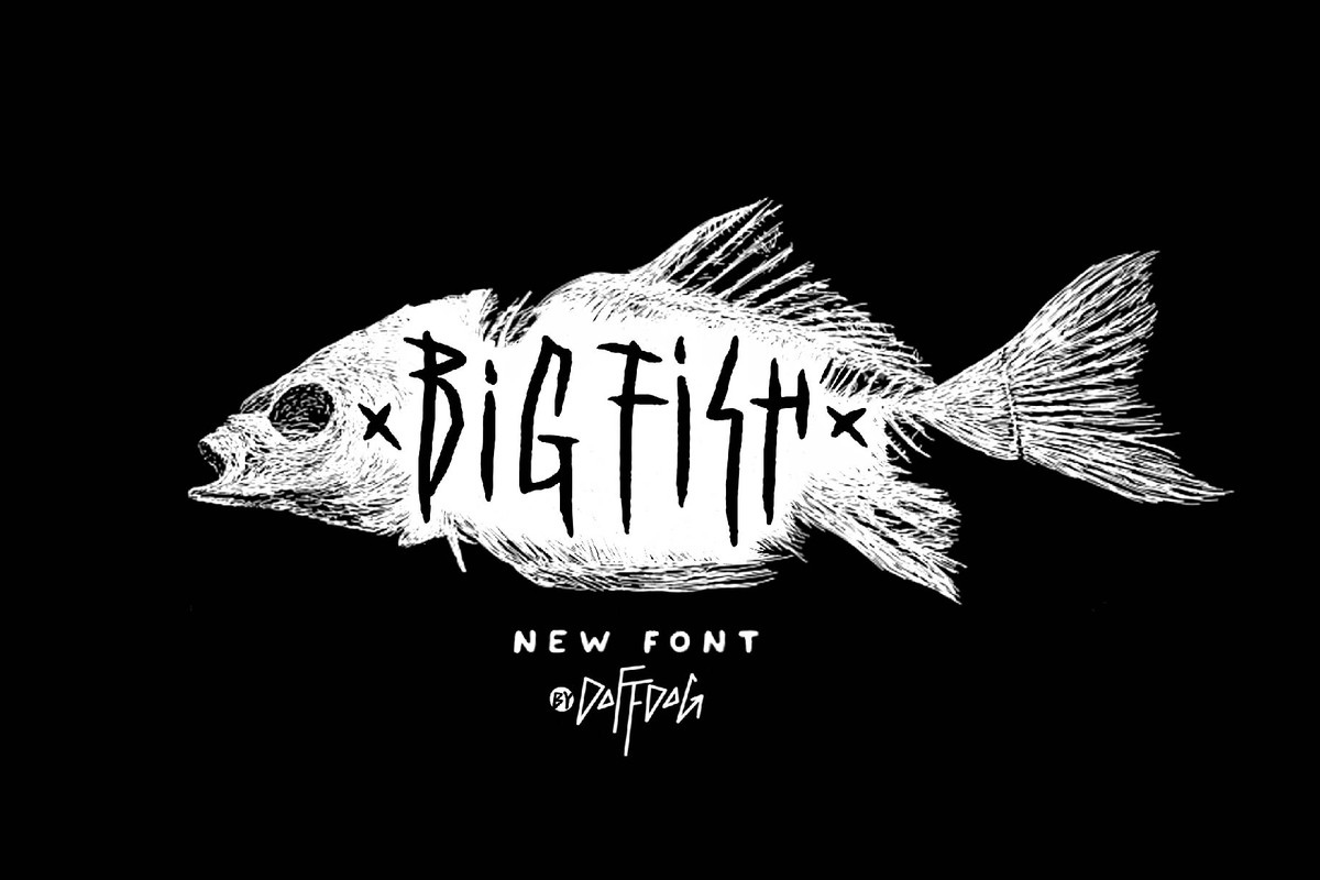 フォント Big Fish DD