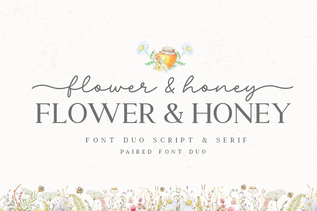 フォント Flower & Honey