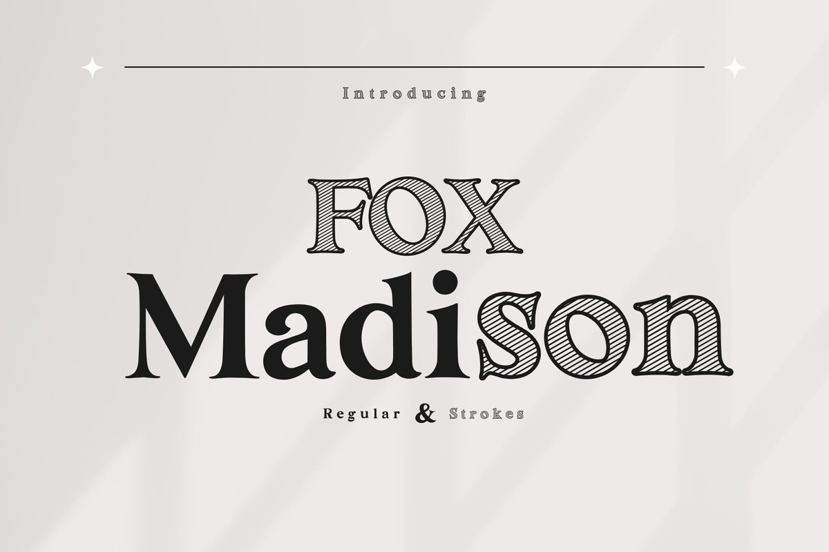 フォント Fox Madison