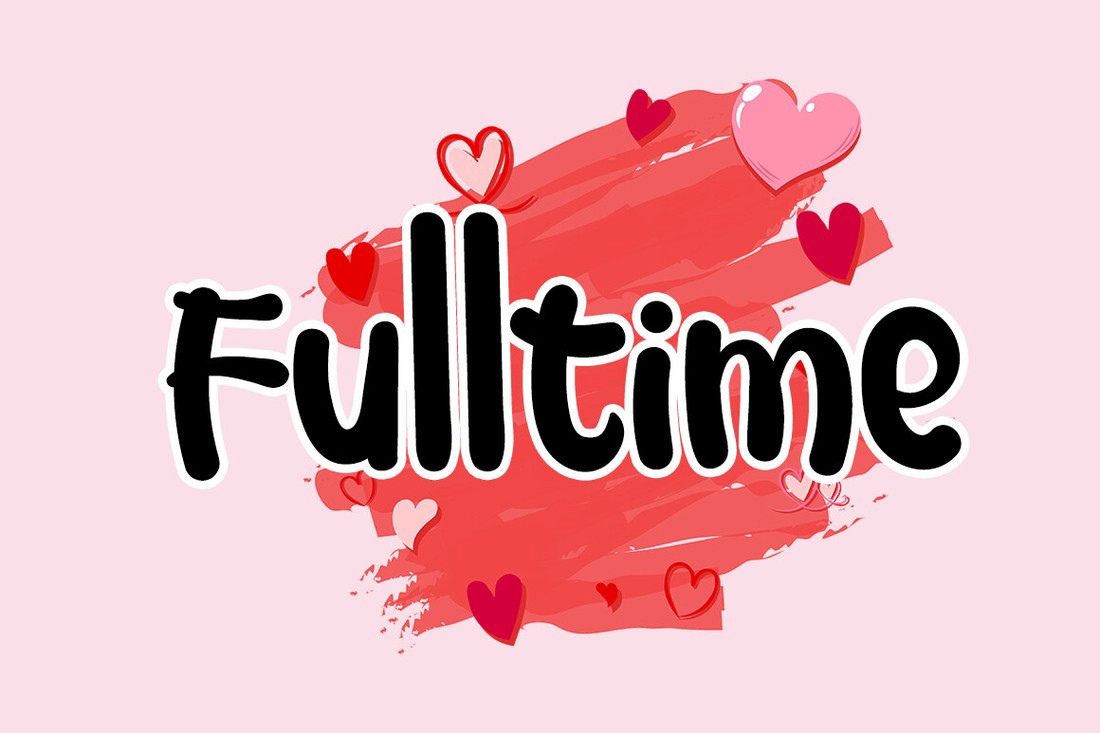 フォント Fulltime