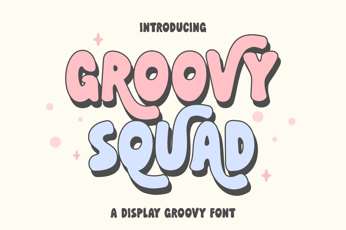 フォント Groovy Squad