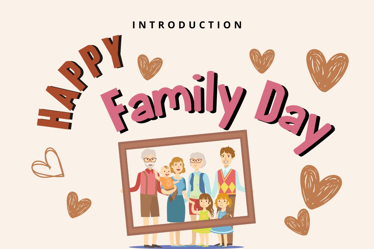 フォント Happy Family Day