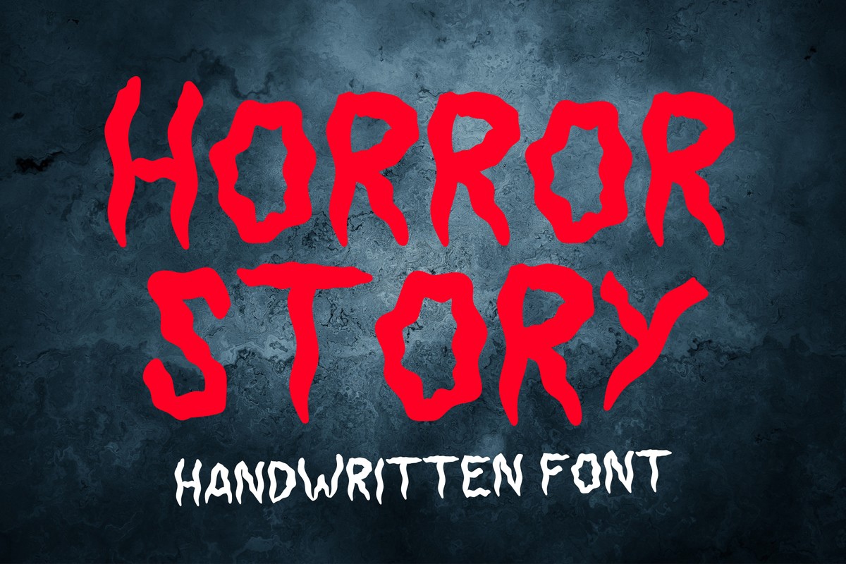 フォント Horror Story