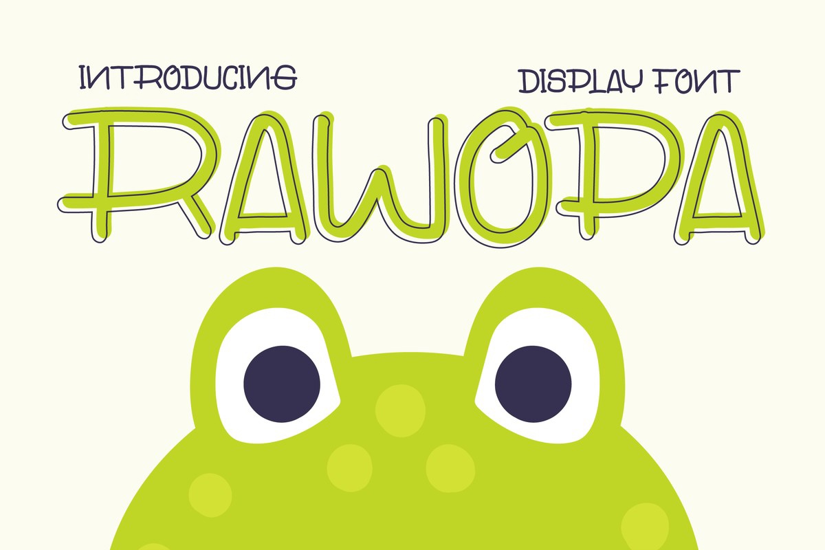 フォント Rawopa